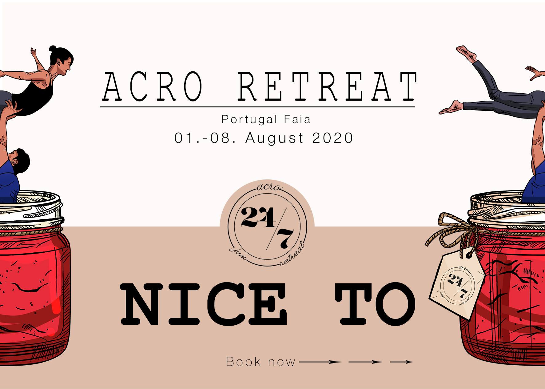 Acroyoga retreat Portugal 2020