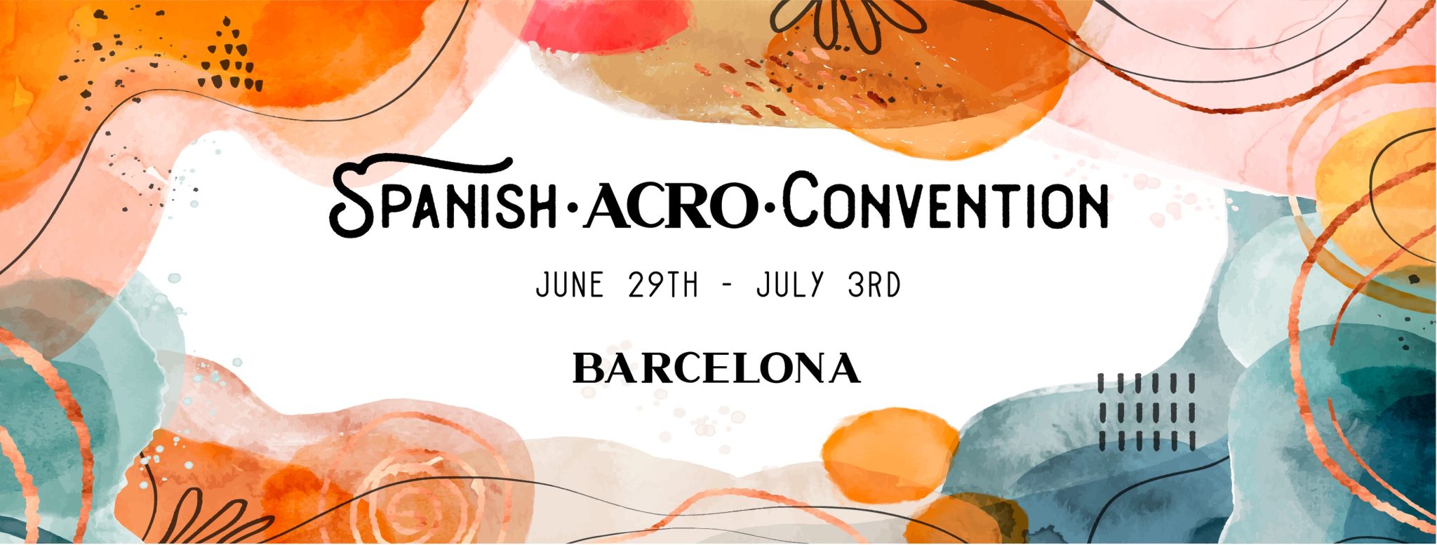 Spanish Acro Convention 2022 Acro Calendar