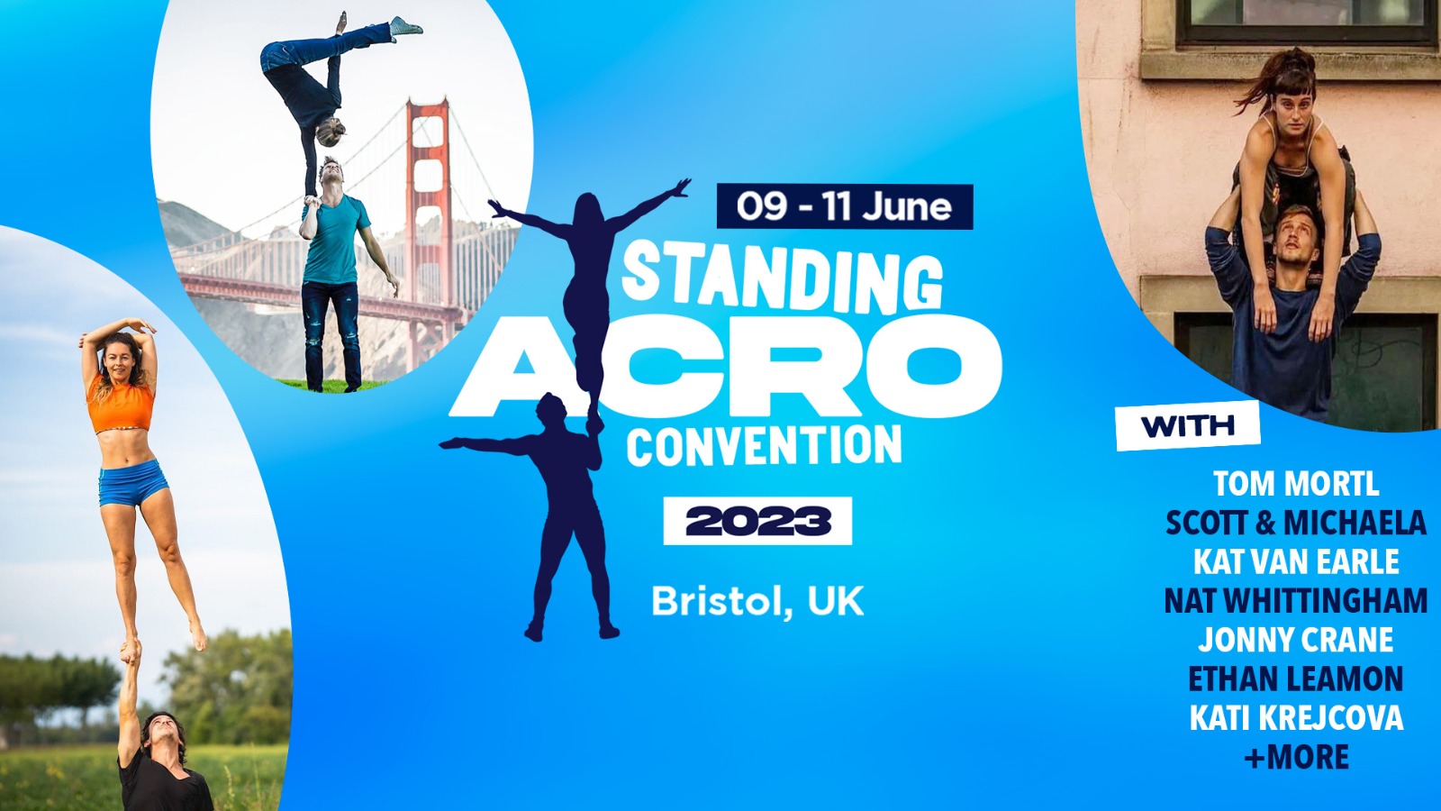 Standing Acro Convention 2023 Bristol, UK Acro Calendar